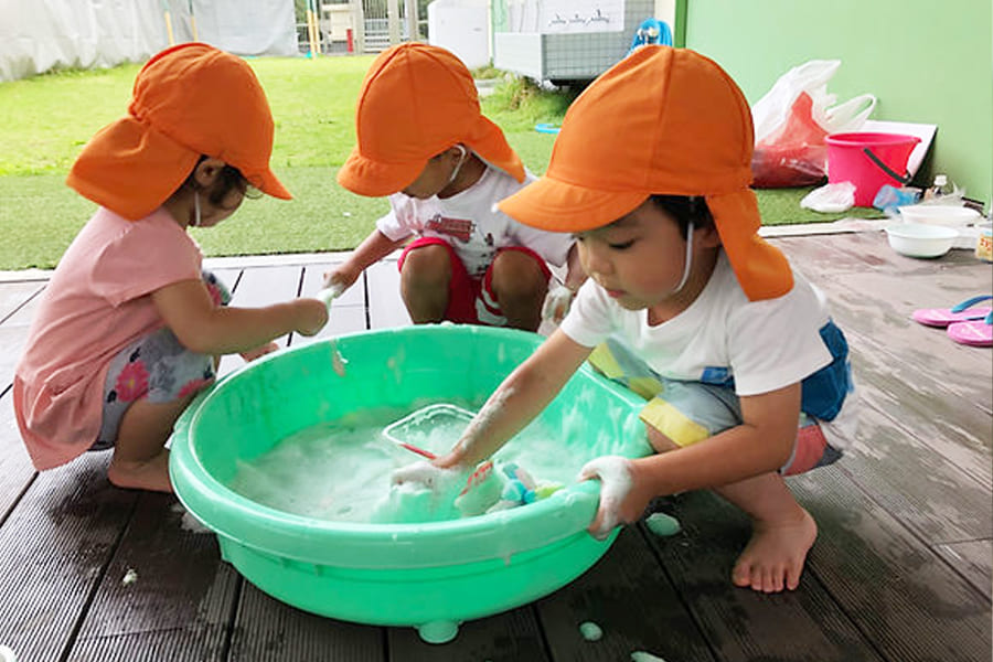 縦横無尽の保育形態