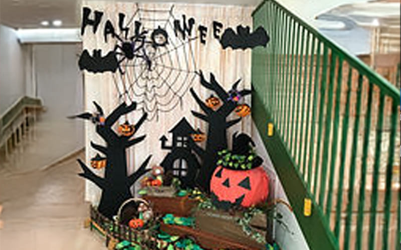 エントランス：ハロウィン